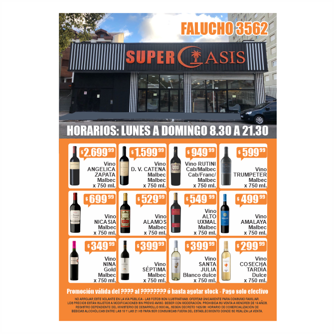 Ofertario productos alimenticios