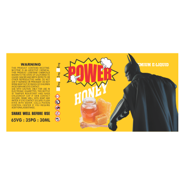 Etiqueta vapear miel